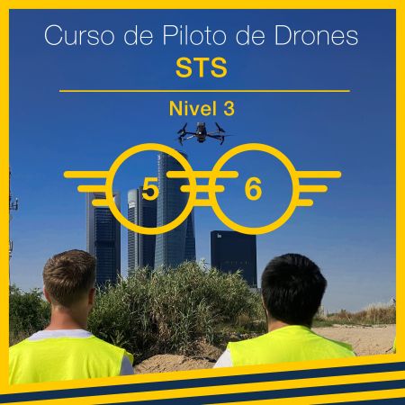 CURSO DE PILOTO DE DRONES STS EU - NIVEL 3