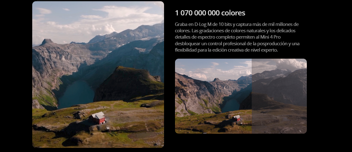 DJI MINI 4 PRO Active shots 360º
